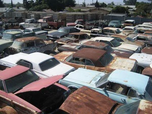 Chula Vista Salvage Yard American Cars