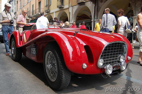 1952 Ferrari 225 S Vignale Spyder Corner