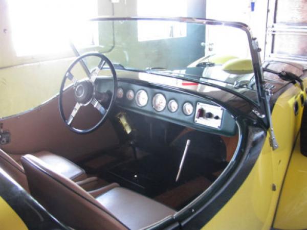 1951 Allard K2 Roadster Interior