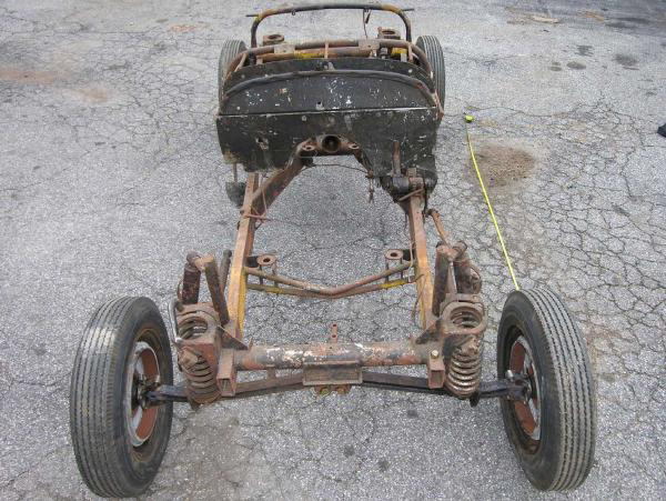 1951 Allard J2 Project Frame Front