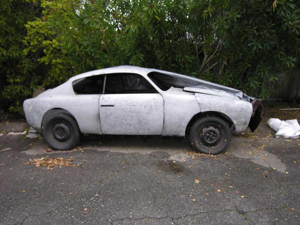 1956 Siata 1250 Gtz Zagato Side View