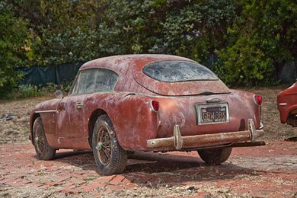 1957 Aston Martin Db2 4 Barnfind Rear