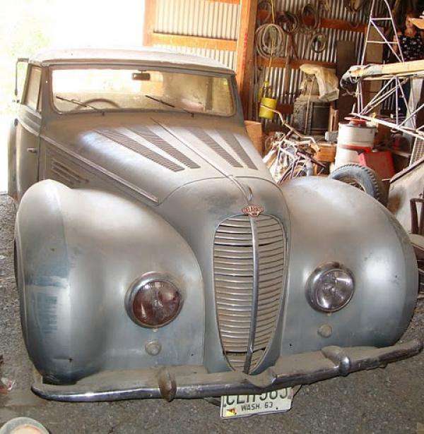 1949 Delahaye 135m Front Corner