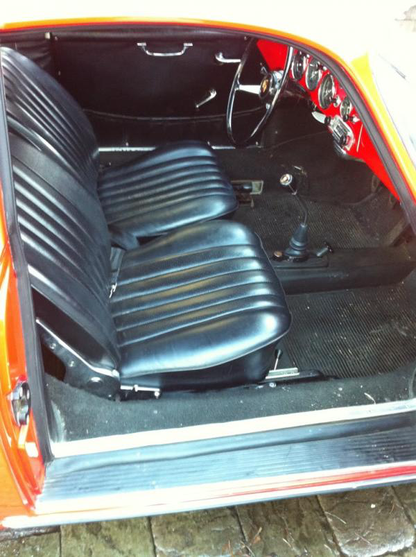 1962 Porsche 356 B Super 90 Interior