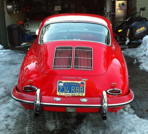 1962 Porsche 356 B Super 90 Rear