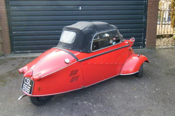 1960 Messerschmitt Kr200 Rear Corner