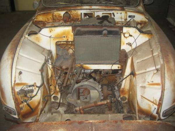 1960 Saab 93f Rally Project Engine