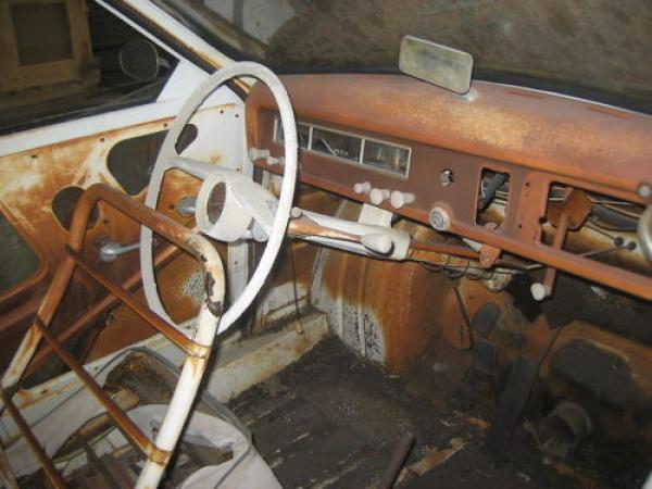 1960 Saab 93f Rally Project Interior