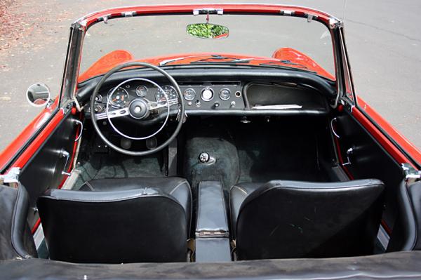 1967 Sunbeam Alpine Interior