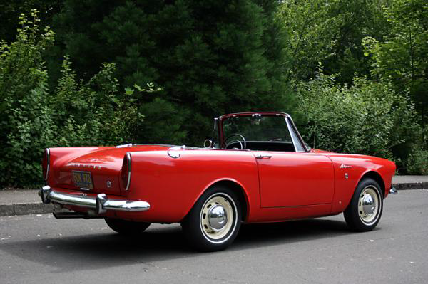 1967 Sunbeam Alpine Side