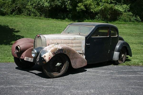 1938 Bugatti Type 57 Ventoux Barn Find