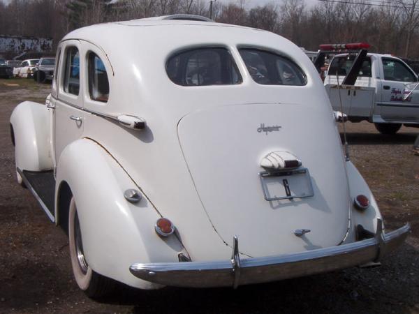 1939 Hupmobile Senior Six Rear Cleaned