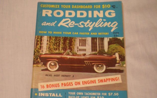 Rodding and Restyling Magazine June 1956