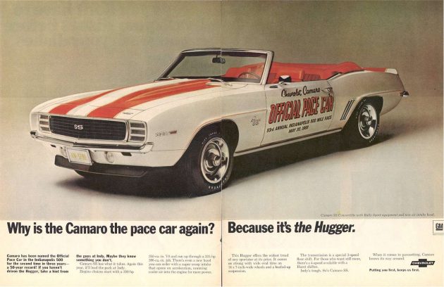 Camaro Pace Car Brochure