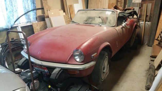 Triumph Spitfire Barn Find