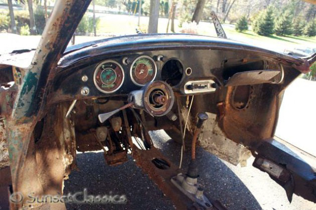 1960 Porsche 356B Dash