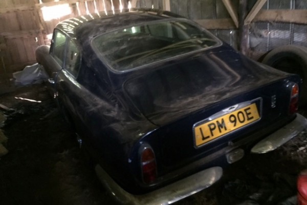 Aston Martin barn find