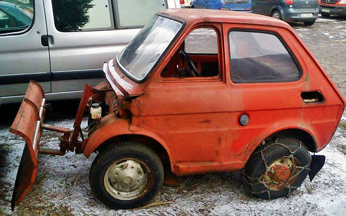 Micro Snow Plow