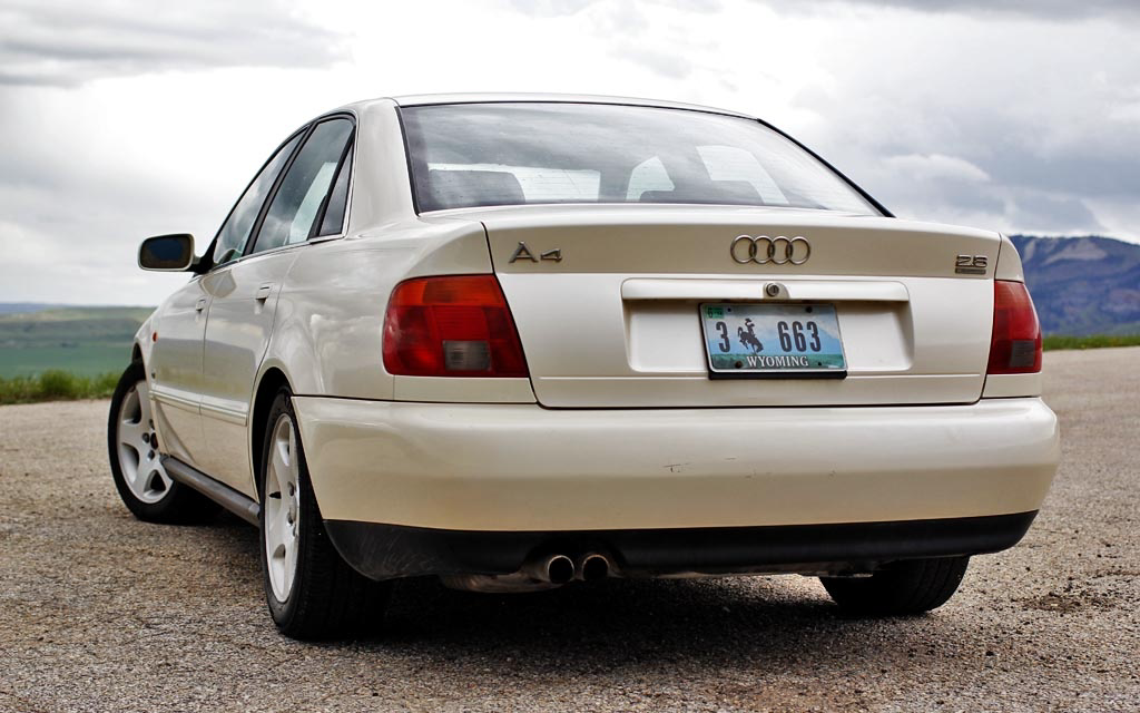 1996 Audi A4 rear end