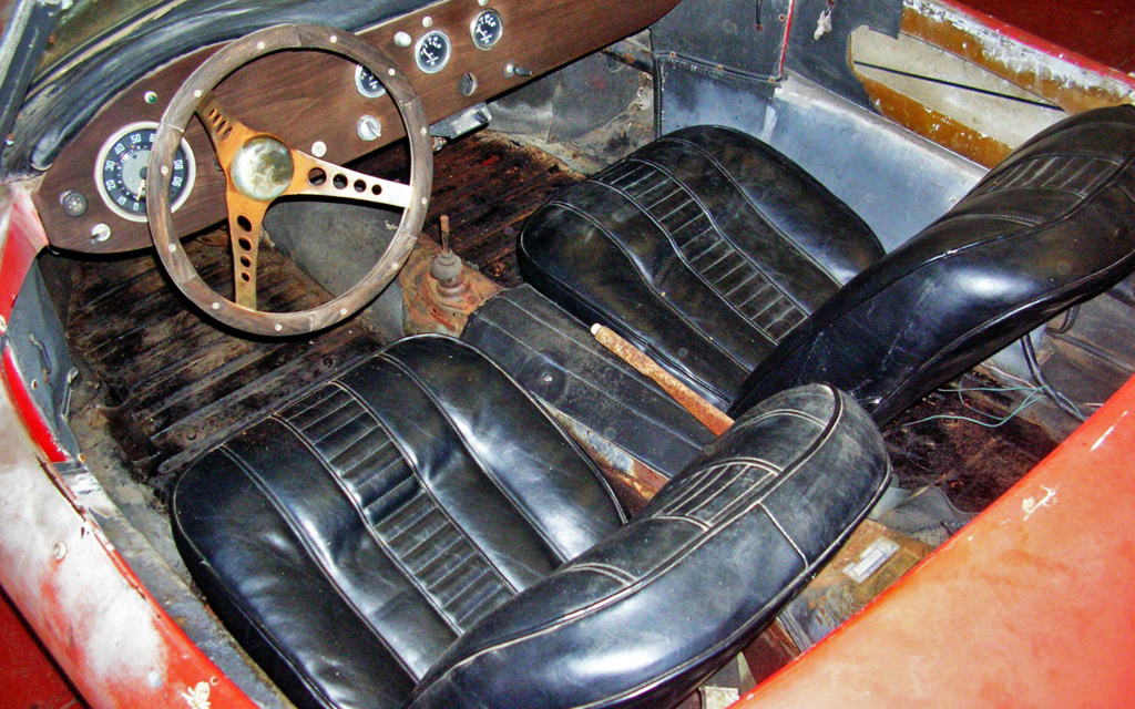 1957 Devin interior