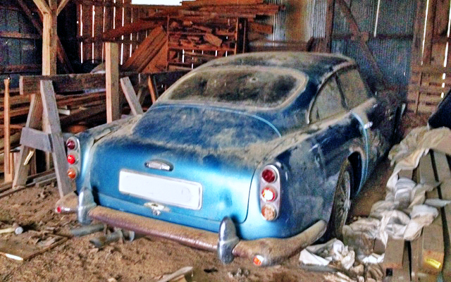 Aston Martin Barn Find