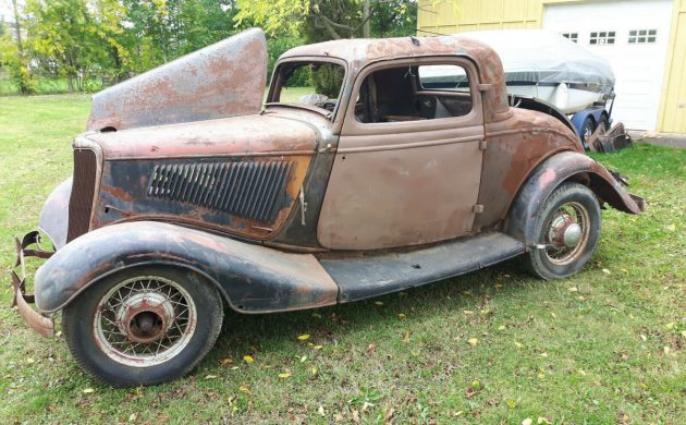 1934 Ford Model B 3 Window Coupe