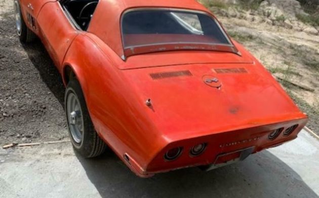 1969 Chevrolet Corvette red